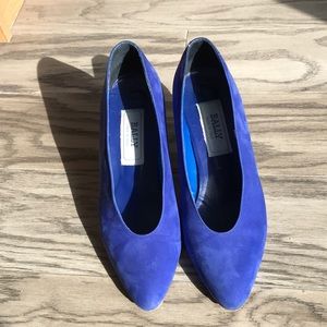 Bally genuine leather suede shoes size 8B,